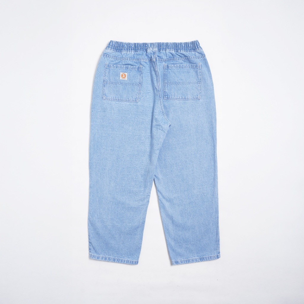 Superego Denim Pants Baggy Relaxed - Blue Wash BPR01G - Image 6