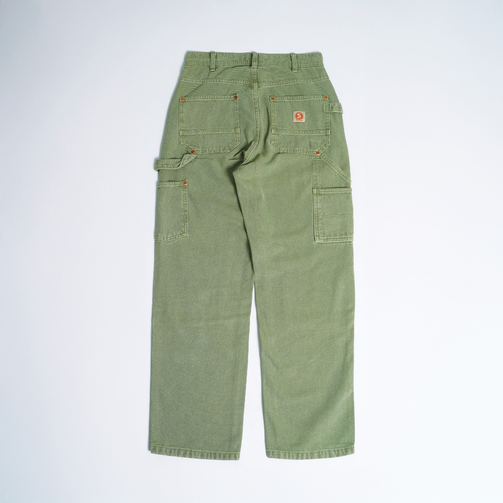 Superego Celana Carpenter Double Knee Canvas Olive CPS07B - Image 5