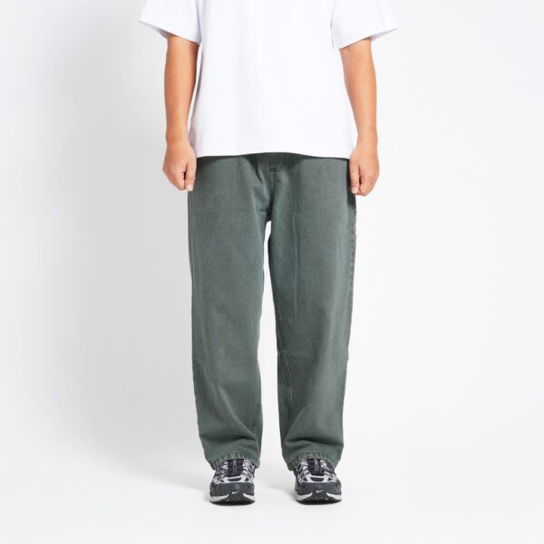 Superego Denim Pants Baggy Relaxed - Army BPR02D