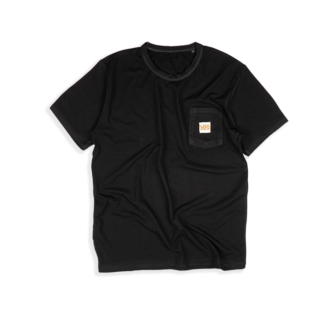 Mr.Pumpkin T-shirt Ultimate Pocket Regular Fit Woven Black MRUP01B - Image 4