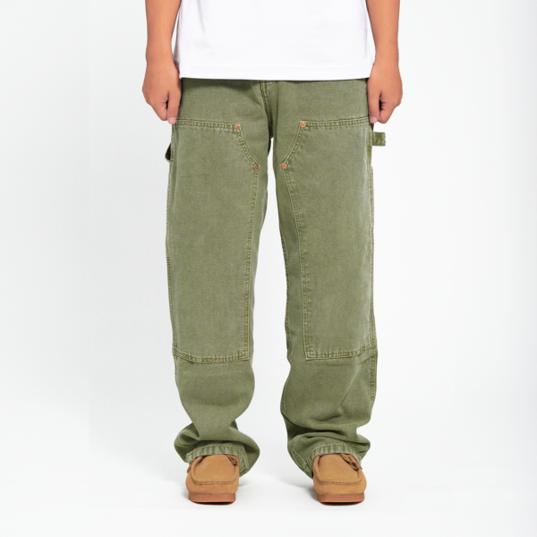 Superego Celana Carpenter Double Knee Canvas Olive CPS07B