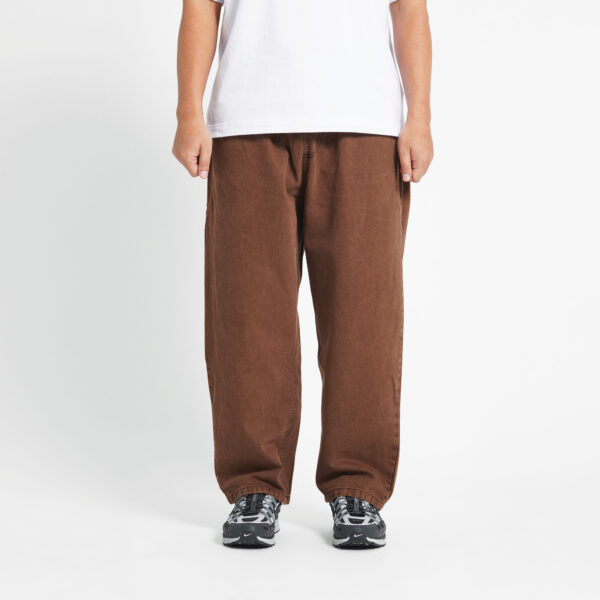 Superego Denim Pants Baggy Relaxed - Tobacco BPR02C