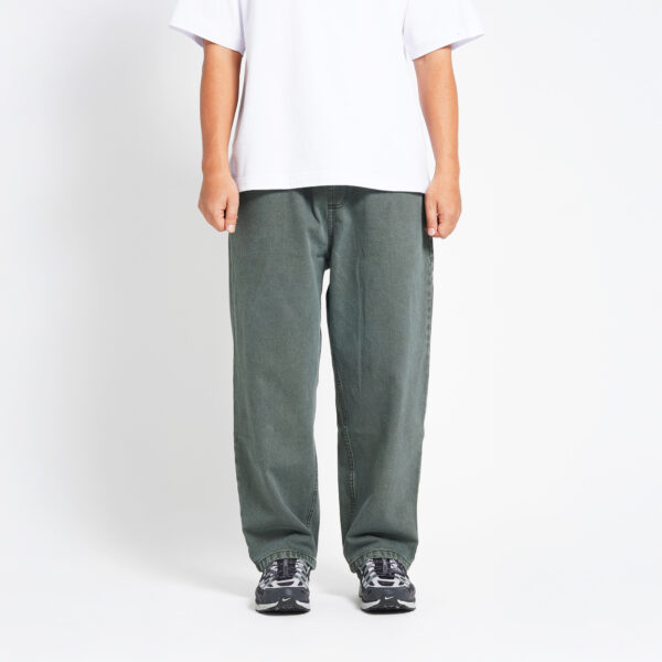 Superego Denim Pants Baggy Relaxed - Army BPR02D