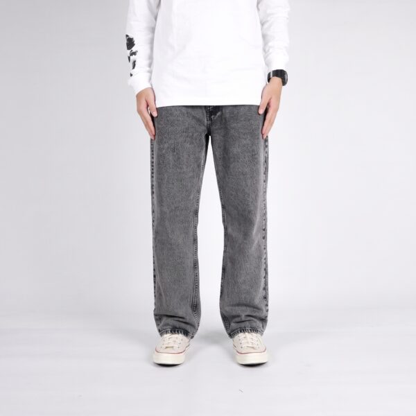 Superego Denim Reguler Pants Snow Light Black SBSF01B