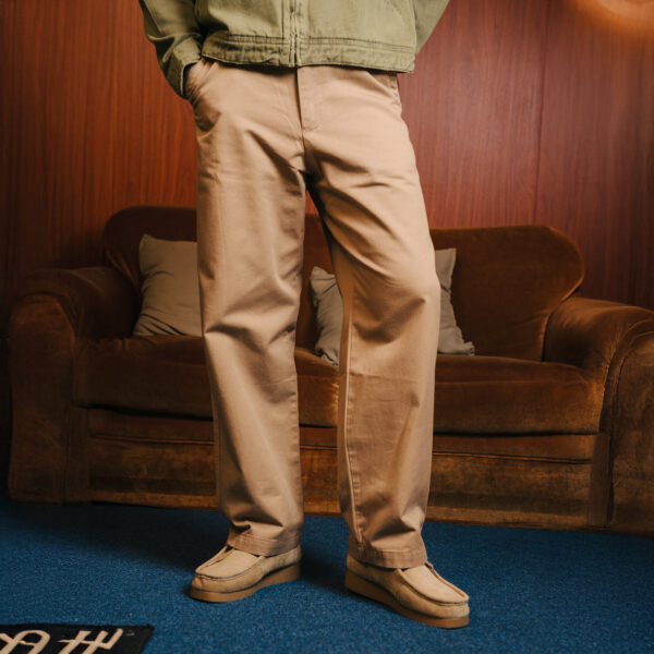 Superego Baggy Relaxed Pants Twill Cotton Milo BPR08C