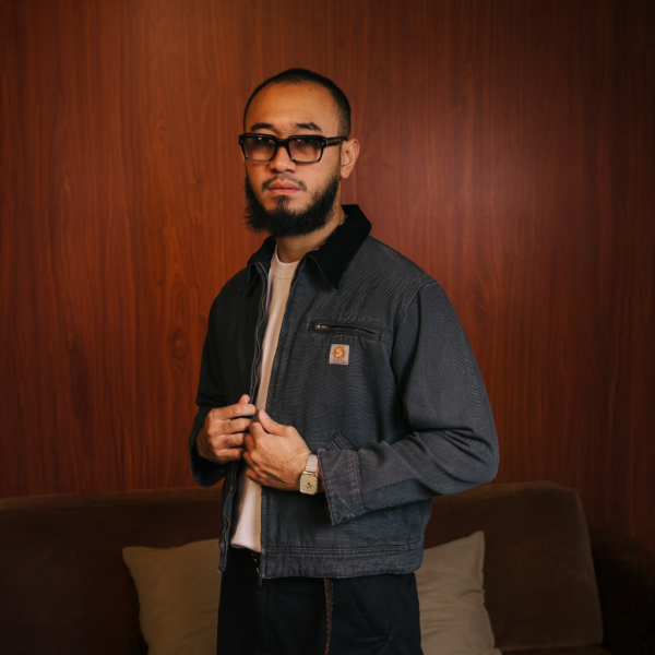 Superego Jacket Boxy Vintage Canvas Grey WJ03D